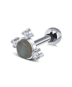 Laborite with CZ Ear Piercing TIP-2813